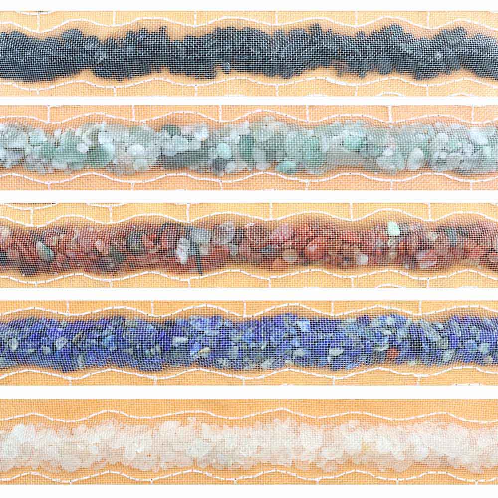 7-Gem Chakra Soft Mat Crystals