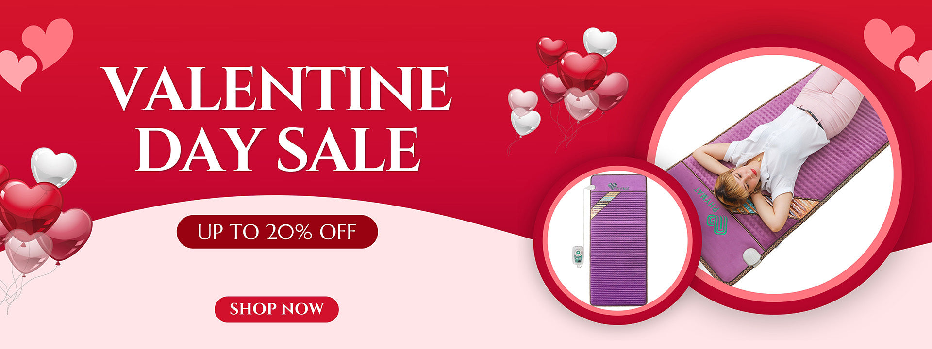 Valentine Day Sale Banner PHYMAT